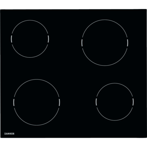 Zanker - Strahlungsbeheizte Kochfelder - KEV6041FBB